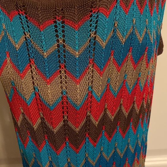 Haute Hippie Chevron Knit maxi dress - Picture 3 of 5